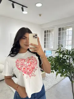 Camisa de corazon