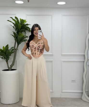 Pantalón de vestir palazzo